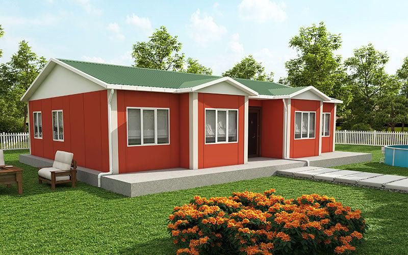 112 m² 3+1 Tek Kat Prefabrik Ev