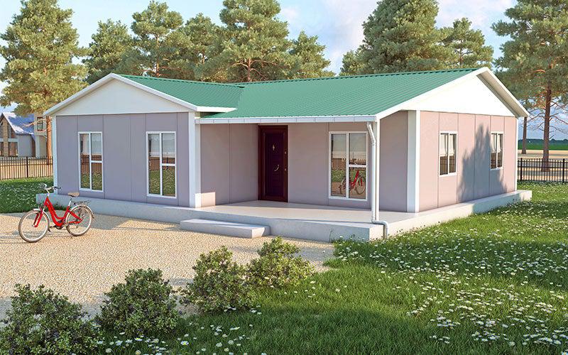117 m² 3+1 Tek Kat Prefabrik Ev
