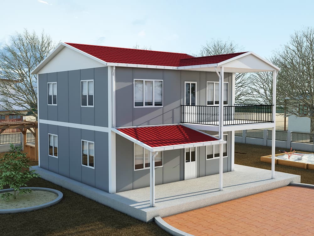 149 m² 4+1 Dubleks Prefabrik Ev